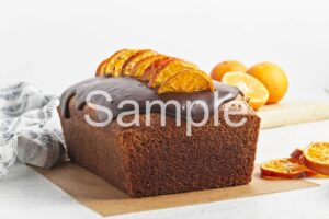 Vegan Mandarin Chocolate Loaf - Set 1