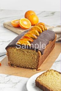 Vegan Mandarin Chocolate Loaf - Set 2