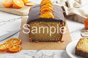 Vegan Mandarin Chocolate Loaf - Set 2