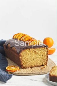 Vegan Mandarin Chocolate Loaf - Set 3