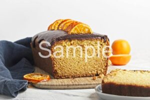 Vegan Mandarin Chocolate Loaf - Set 3