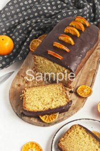 Vegan Mandarin Chocolate Loaf - Set 4