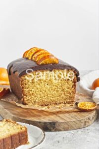 Vegan Mandarin Chocolate Loaf - Set 5