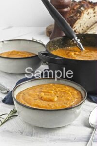 Roasted Butternut Soup - Set 2