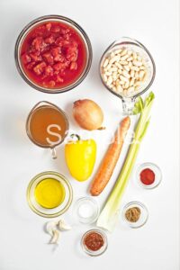 Tomato and White Bean Stew - Set 2