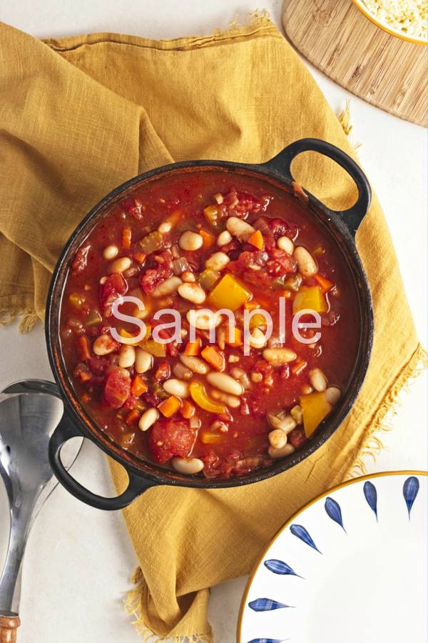 Tomato and White Bean Stew - Set 3