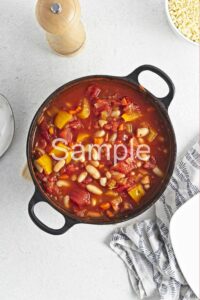 Tomato and White Bean Stew - Set 5