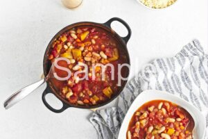 Tomato and White Bean Stew - Set 5