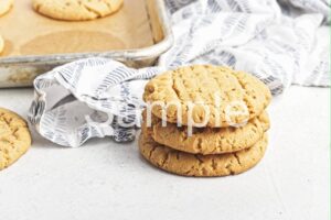 Vegan Peanut Butter Cookies - Set 1