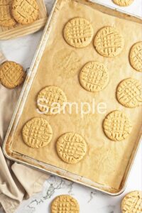 Vegan Peanut Butter Cookies - Set 2