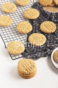 Vegan Peanut Butter Cookies - Set 3