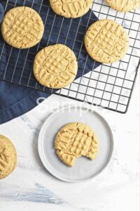 Vegan Peanut Butter Cookies - Set 4