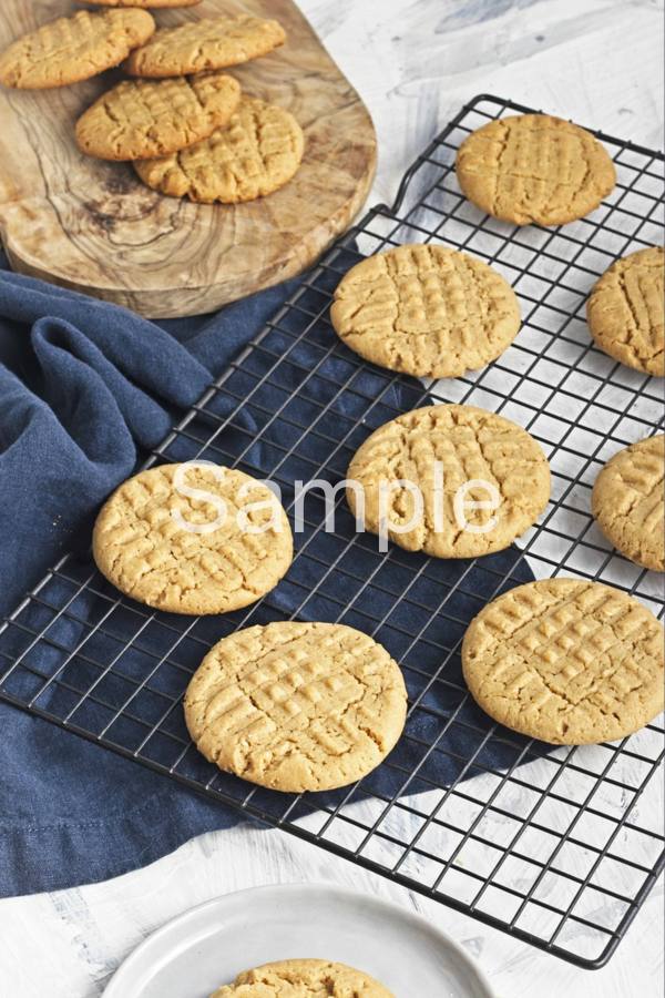 Vegan Peanut Butter Cookies - Set 4