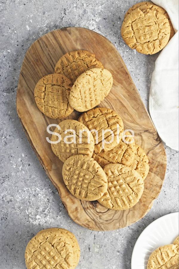 Vegan Peanut Butter Cookies - Set 5