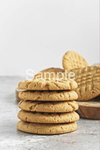 Vegan Peanut Butter Cookies - Set 5