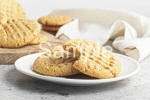 Vegan Peanut Butter Cookies - Set 5