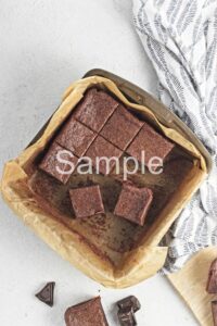 Vegan Chocolate Butter Mochi - Set 1