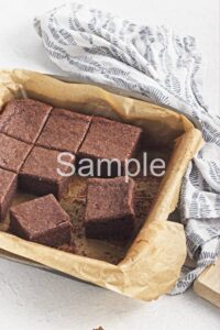 Vegan Chocolate Butter Mochi - Set 1