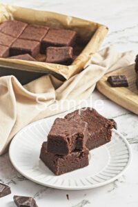 Vegan Chocolate Butter Mochi - Set 2