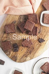 Vegan Chocolate Butter Mochi - Set 4