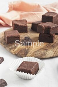 Vegan Chocolate Butter Mochi - Set 4