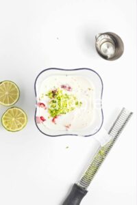Creamy Strawberry Lime Popsicles - Set 1