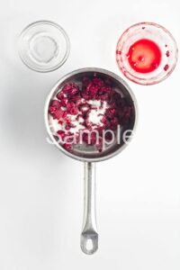Coconut Lemon Berry Custard - Set 2
