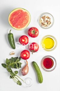 Jalapeno Watermelon Gazpacho - Set 3