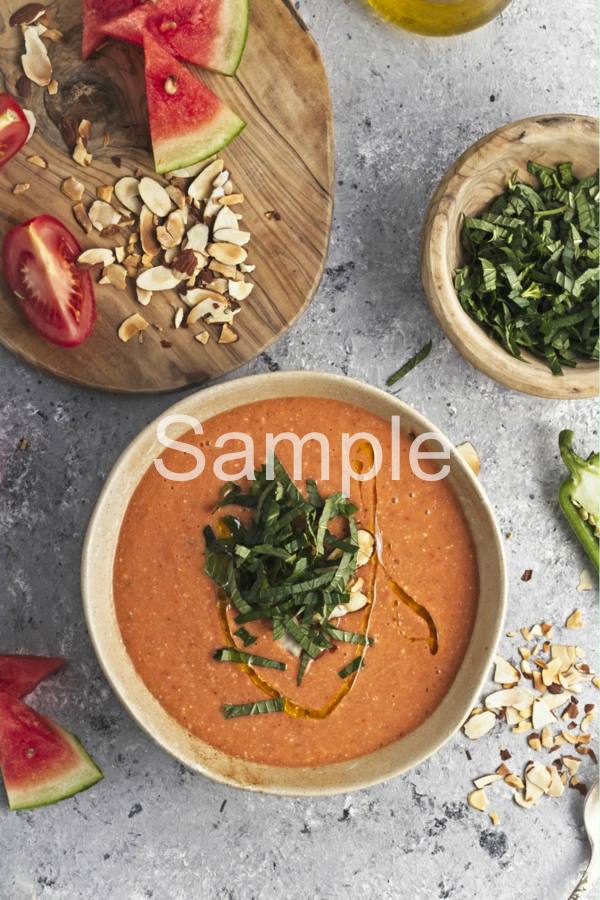 Jalapeno Watermelon Gazpacho - Set 1