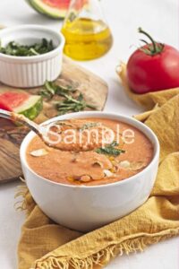Jalapeno Watermelon Gazpacho - Set 2