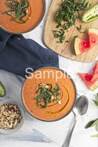 Jalapeno Watermelon Gazpacho - Set 3