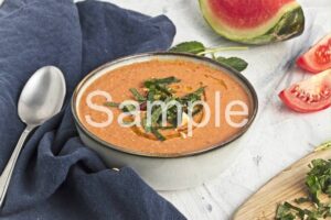 Jalapeno Watermelon Gazpacho - Set 3
