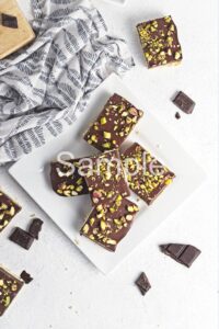 GF Pistachio Ganache Bars - Set 1