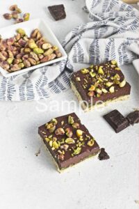 GF Pistachio Ganache Bars - Set 1