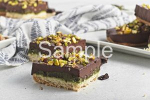 GF Pistachio Ganache Bars - Set 1