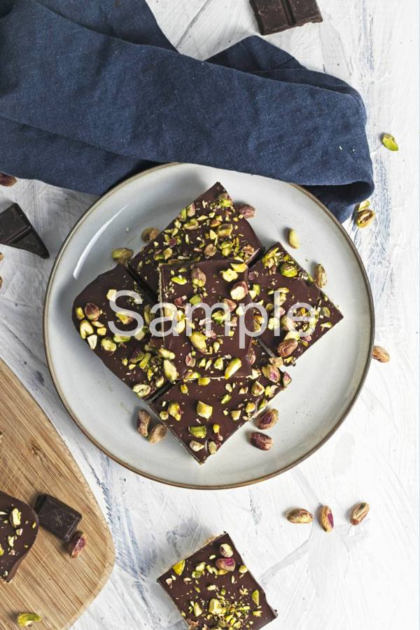 GF Pistachio Ganache Bars - Set 3