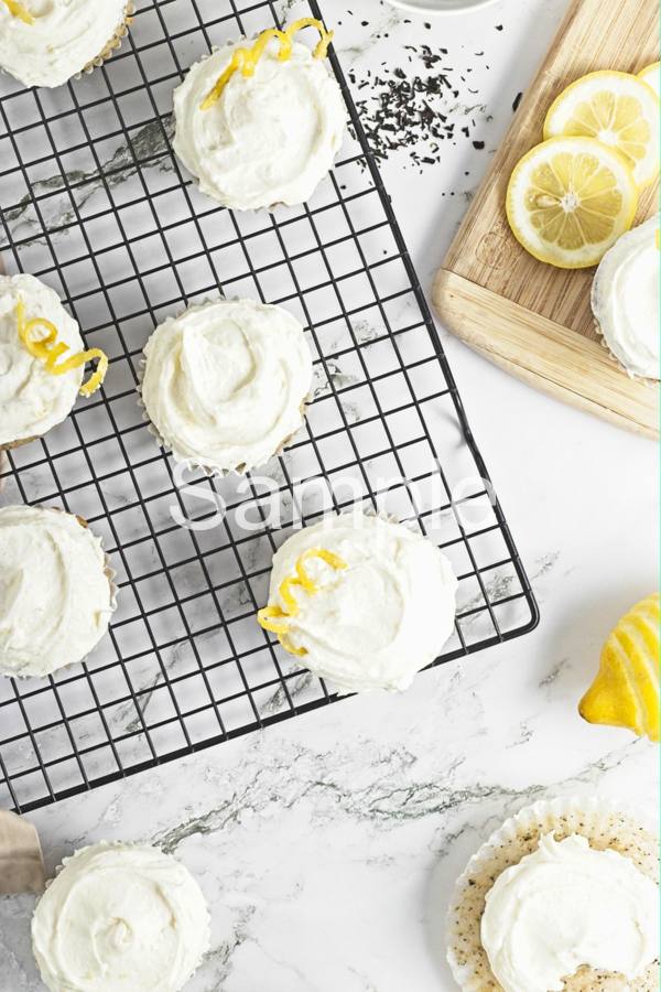 Lemon Earl Grey Cupcakes - Set 2