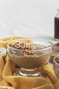 Pumpkin Pie Chia Pudding - Set 4
