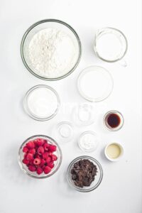 Raspberry Chocolate Scones - Set 3