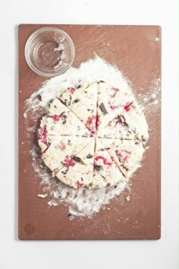 Raspberry Chocolate Scones - Set 3