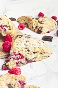 Raspberry Chocolate Scones - Set 3