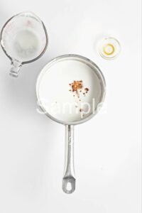 Coconut Pudding with Mango Sauce - Set 3