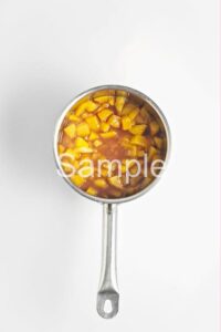 Coconut Pudding with Mango Sauce - Set 3