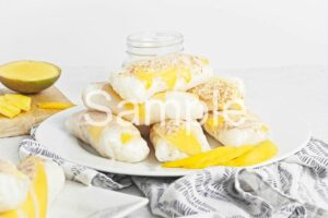 Mango Sticky Rice Spring Rolls - Set 1