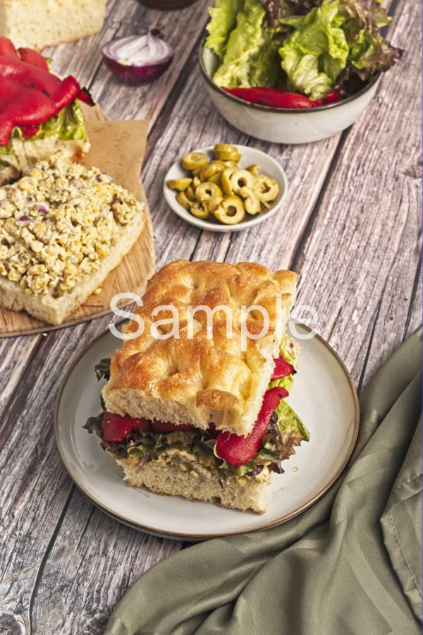 Smashed Chickpea Sandwich - Set 3