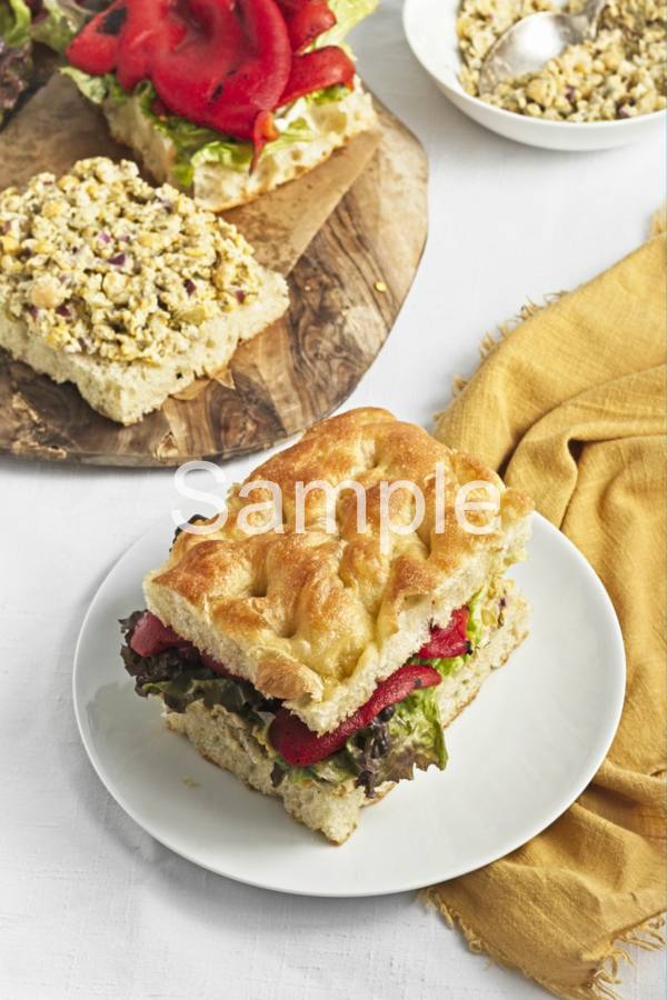 Smashed Chickpea Sandwich - Set 5