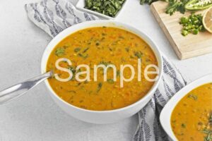 Red Lentil Coconut Soup - Set 5