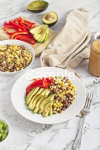 Corn and Pinto Brown Rice Bowl - Set 2