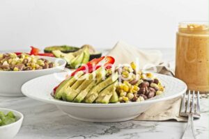 Corn and Pinto Brown Rice Bowl - Set 2