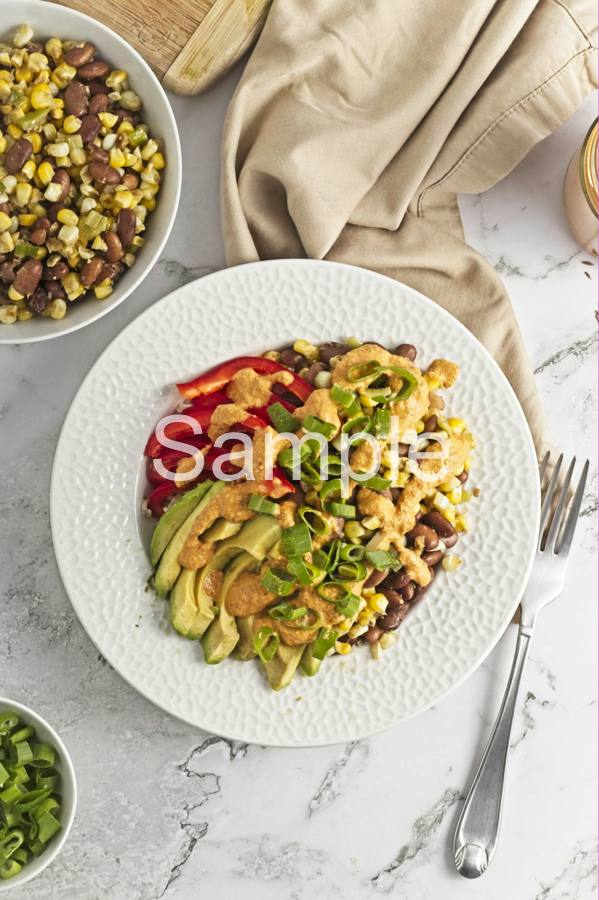 Corn and Pinto Brown Rice Bowl - Set 2